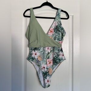 Floral One-Piece Swimsuit